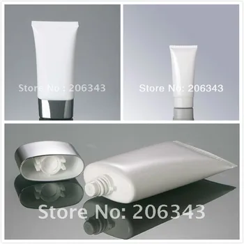 50ml plat forma de tub moale mildy spălare/unt/ crema de maini/ochi ser/anti-UV lotiune/masca esența tub de plastic ambalare produse cosmetice
