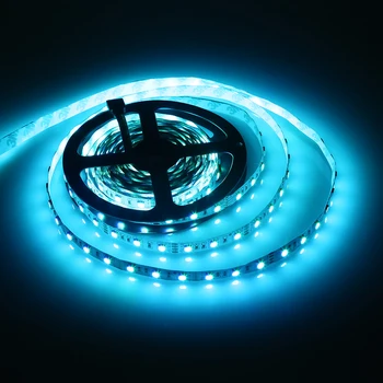 5M RGB Benzi cu LED-uri 5050 SMD, 60led/m Banda Flexibila 12V Lumina Alb Rece/Cald Alb/Rosu/Verde/Albastru Flexibile cu LED-uri Panglică
