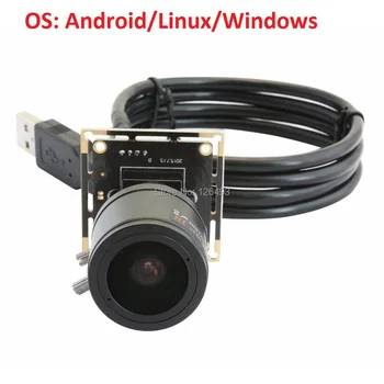 5MP Aptina MI5100 Culoare Senzor CMOS MJPEG /YUY2 CCTV M12 2.8-12mm megapixeli zoom lentilă varifocal mini USB aparat de fotografiat module