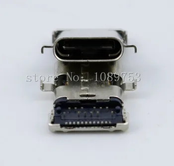 5Pcs USB 3.1 Tip C de sex Feminin Soclu Conector 24pin 10.0 mm 90 grad de Mare viteză DIY Conectori