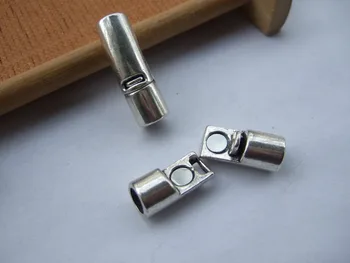 5Sets Antic de Bronz/Argint Cleme Magnetice 6mm Pentru Conector Rotund din Piele Brățară Colier Bijuterii DIY