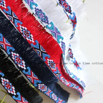 5yards/lot broderie ciucure chingi de 3,5 cm lățime stil etnic panglică 5colors chic tapiterie accesoriu pentru geanta de îmbrăcăminte home deco 2style