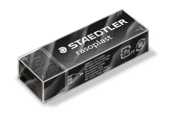 6 Buc/Lot STAEDTLER 526 B20-9 65x23x13mm culoare negru radiere Elev de Școală Profesională Grafică Gumă de șters din Cauciuc de Învățare esenți