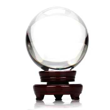 60mm Rare Clar K9 cristal ball Sfera de cristal bile de sticlă de vânzare fengshui mingea pentru decor acasă