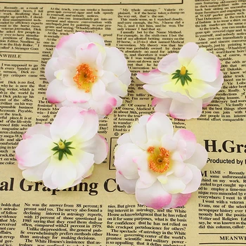 6cm Mari de Mătase Plum Blossom Artificiale penoy Capete de Flori acasă Decorare Nunta Accesorii 100buc/lot