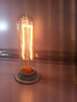 6Pack/LOT E14 T10 lampă lumânare becuri Edison retro tungsten carbon de lumină cu filament pentru Candelabru de Cristal AC220V-240V