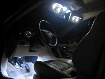 6pcs CONDUS de inmatriculare bec + lumina de interior kit pentru Fiat 500 Turbo Pop Sport Lounge pentru Abarth pentru Gucci (2012+)