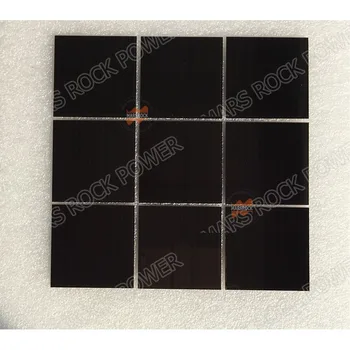 75x75mm 4,5 V 45uA lumină slabă Mic Film de Siliciu Amorf Celule Solare DIY pentru interior Produs,calculator,jucarii,0-4V baterie
