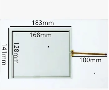 8 Inch 4 fir rezistiv ecran tactil, ecran standard, industriale, calculator, ecran LCD tactil 183*141, livrare gratuita