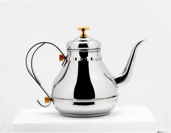 800ml 1200ml 1800ml din oțel Inoxidabil, ceainic, cafea, ceai instrumente se toarna peste oală de cafea, fierbător de apă instrumente de bucatarie, ceainic cu ceai infuser