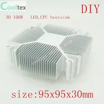 8pcs DIY Radiator 30w-100w Pur radiatorul din aluminiu pentru DIY intel LGA 1155/1156 & DIY Led radiator