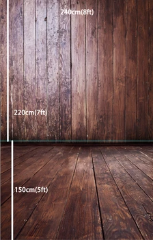 8X12FT Personalizate vinil fundaluri de fotografie, tipar Digital photo background podea din lemn xt-546