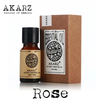 AKARZ Faimosul brand natural de trandafir ulei esențial de Albire, anti-imbatranire, antirid relaxa pigmentare elimina beriberi ulei de trandafir