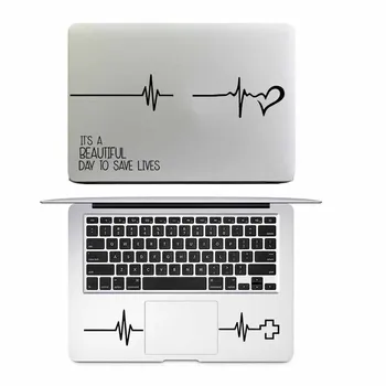 Anatomia lui Grey Citat Laptop Decal pentru Apple MacBook Decal Pro Air Retina Atinge Bar 11 12 13 15 inch Mac Trackpad Piele Autocolante