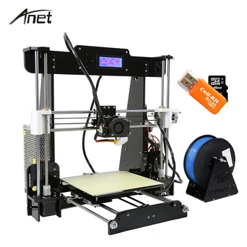 Anet A8 A6 Imprimantă 3D de Înaltă Precizie Impresora 3D, Ecran LCD de Aluminiu Focar Extruder Imprimante DIY Kit PLA Filament 8G Card SD