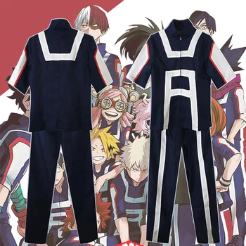 Anime Eroul Meu Mediul Academic Cosplay Uniformă Bakugou Katsuki Midoriya Izuku Boku No Hero Academia U. A. Liceu De Sport Costume
