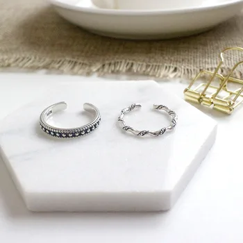 Argint 925 inele pentru femei anel feminino, epocă de deschidere inel anillos de plata 925 bijuterii anillos mujer