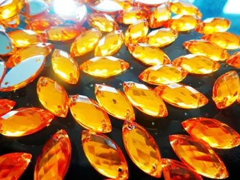 Aur Navette forma 6*12mm flatback cristal coase pe pietre bijuterie cu pietre strass mână cusut de rochie 300pcs/lot