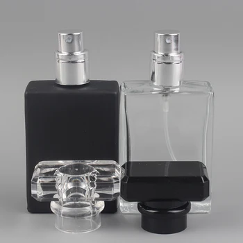 B034 50Pcs 30ml sticlă transparentă sticlă goală de parfum spray atomizor sticla sticla cu pulverizator poate fi umplut de călătorie portabil