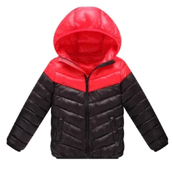 Baieti haine de iarnă & Jacheta copii cu Fermoar Sport jachete de Moda Mozaic gros geaca de Iarna Fete Băiat Haină de Iarnă haine pentru copii