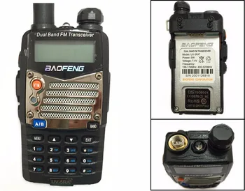 Baofeng UV-5RA+ PLUS Walkie Talkie Dual Band Cb la Îndemână Vânătoare Receptor Radio Cu Headfone UHF 400-470MHz VHF136-174MHz