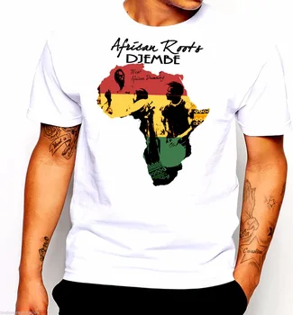Barbati Brand Celebru de Haine Africa Africa Harta Istoriei Negre Rastafari Reggae urban tricouri de sex Masculin Baterie Amuzant Topuri de Bumbac