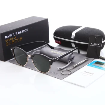 BARCUR ochelari de Soare pentru Barbati Brand de Lux ochelari de Soare Leopard ochelari de Soare UV400 ochelari de Soare pentru Femei