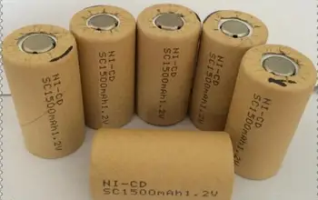 Baterie NI-CD SC1500mAh 1.2 V 1500mah SC 1500mAh 1.2 V baterii reincarcabile 5 buc/lot