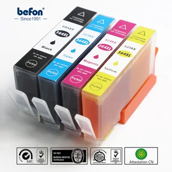 Befon Compatibil 364 XL Înlocuire Cartuș pentru HP 364 HP364 684EE Cartuș de Cerneală Deskjet 3070A 5510 6510 B209a C510a Printer