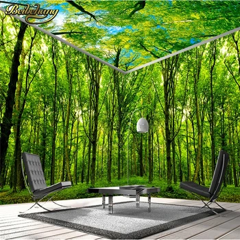 Beibehang pădure tematice spațiu full fundal Personalizate 3D tapet mural TV fondul dormitor, camera de zi murale de perete de hârtie