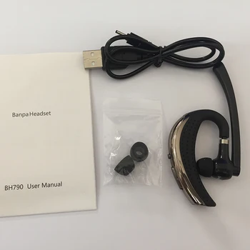 BH790 Bluetooth Căști de Anulare a Zgomotului Handsfree Wireless de Afaceri Căști cu Microfon pentru iPhone Xiaomi Muzica
