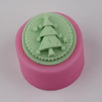 BI001 BI001 pom de Crăciun silicon săpun mucegai tort fondant instrument de copt,tort de decorare instrumente