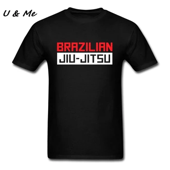 BJJ la modă tricou Barbati Naturale de Dimensiuni Standard de Îmbrăcăminte Personalizate Jiu Jitsu Brazilian pentru Familie