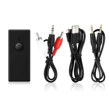Bluetooth Transmițător Bluetooth Wireless Audio Transmitter Adaptor RCA/3.5 mm pentru cablu, Căști,PC, Laptop ,Tableta, MP3/MP4