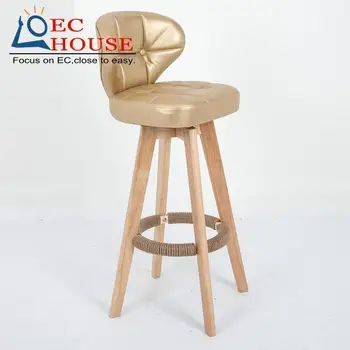 BM#8032 viața Nord-Europene scaune din lemn scaun spatar scaun de bar rotativ TRANSPORT GRATUIT