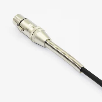 Bochara 3Pin Cablu XLR de sex Masculin la Feminin M/F cu arc de Protecție Pentru Amplificator de Microfon 1m 1.8 m 3m 5m 7,6 m 10m 15m 20m