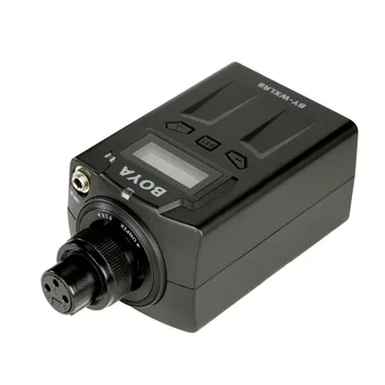 BOYA BY-WXLR8 Plug-pe XLR Audio Transmițător cu Display LCD pentru DE-WM8 DE-WM6 Lavaliera Wireless Sistem de Microfon