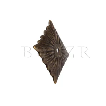 BQLZR 100buc Bronz Antic Pătrat Cuie Tapiterie Ținte Știfturi Știfturi de Epocă
