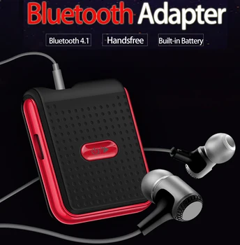 Brevet de Design portabil fără fir bluetooth receptor Cu baterie +Mircophone adaptor bluetooth pentru căști/Car audio/Boxe