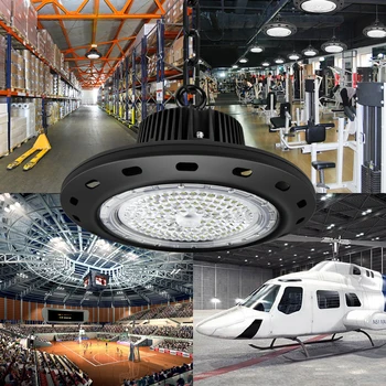 BRIGHTINWD OZN-uri de Înaltă Bay Lumină 100W 150W 200W SMD2835 LED de Mare Putere Proiector pentru Fabrica/Depozit, Mașină de Lampa