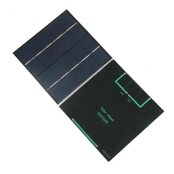 BUHESHUI 5V 4.5 W Mini Solare Policristaline CellPanel Încărcător Pentru Telefon Mobil /.3.7 V Baterie Educație 145*145 MM