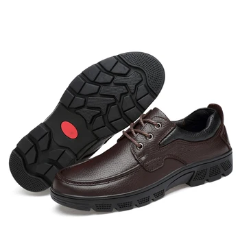 Business casual pantofi pentru Bărbați primul strat de piele de Mari dimensiuni pantofi 37-50 din Piele pantofi pentru bărbați