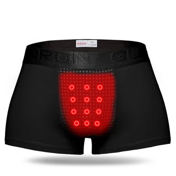 Bărbați Modale de Sănătate Pantaloni Turmalina Magnet Sexy Lenjerie de corp Elastic de Chiloți Respirabil U Convex Modelarea Rece pentru Bărbați boxeri