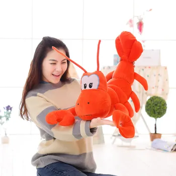 Candice guo jucărie de pluș umplute papusa nou animal anime homar, raci langouste creat de simulare copil ziua de nastere cadou de crăciun 1 buc
