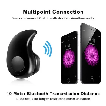 Cantitate mare de Mini Wireless Bluetooth V4.0 Cască S530 Sport Căști Cu Microfon Pentru iPhone 6 7 Xiaomi pentru Telefon Mobil Calculator