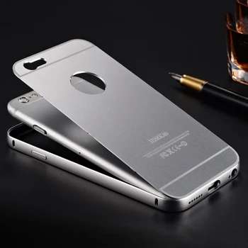 Carcasă din aluminiu Pentru iPhone 6 6s Lux Metal Suprafata Mata Capinha Telefon Coque Înapoi Caz Acoperire Pentru iPhone 6 iPhone6 Tomkas
