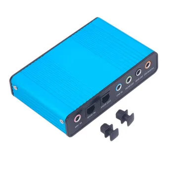 Card de Sunet extern USB Canal 5.1 7.1 Audio Optic Card Adaptor pentru Calculator PC, Laptop Hot Nou Profesionale