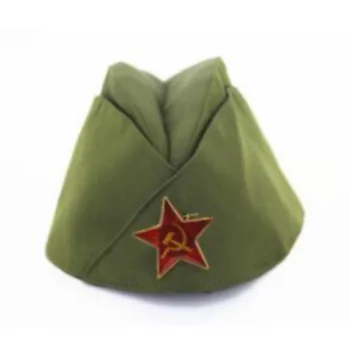 Care, în duș militare ruse pălărie roșie insigna stea marinar capac petrecere petrecere cu costume cosplay performanță etapă căpitanul de marină berete