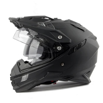 Casca motocicleta marca THH tx27 casca motocross cruce casca moto casca cu dublu visoratv mtb downhill gost metal negru nou