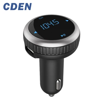 CDEN Auto FM Transmitter Handsfree Bluetooth Car MP3 Player USB Încărcător Wireless FM Modulater Carkit Suport TF Card